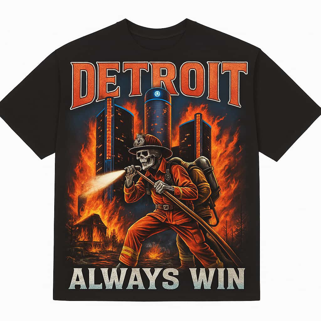 DETROIT Always Win® luxury T-shirts