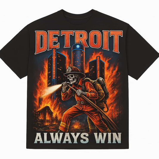 DETROIT Always Win® luxury T-shirts