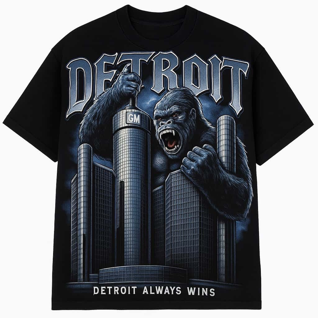 DETROIT Always Win® luxury T-shirts