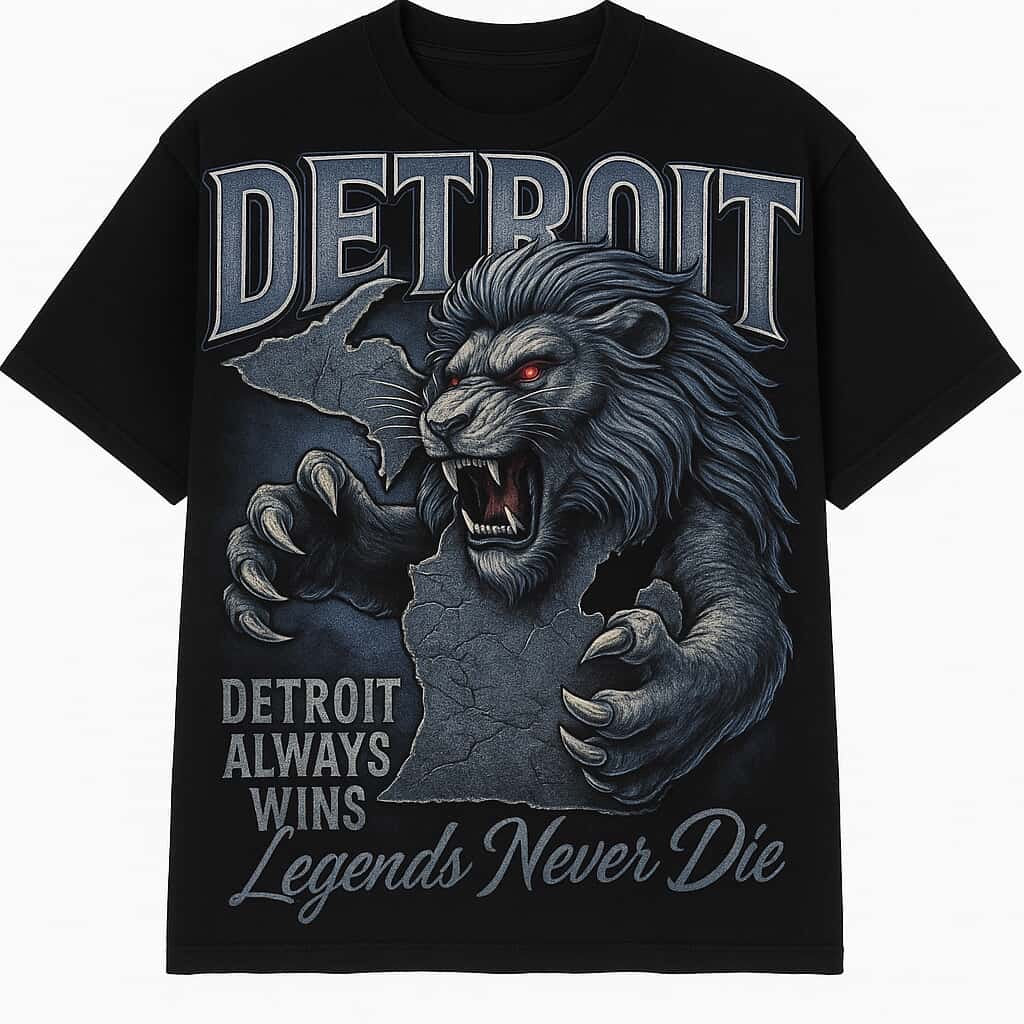 DETROIT Always Win® luxury T-shirts