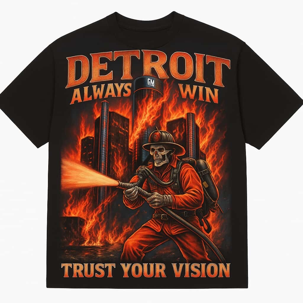 DETROIT Always Win® luxury T-shirts