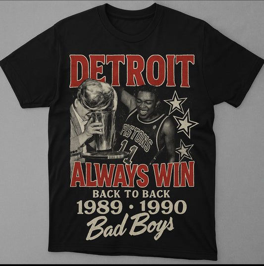 DETROIT Always Win® luxury T-shirts